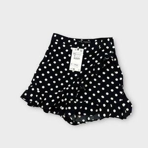 NWT Zara Polka Dot Skort